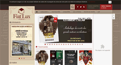 Desktop Screenshot of editionsfiatlux.com