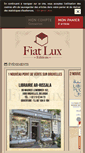 Mobile Screenshot of editionsfiatlux.com