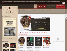 Tablet Screenshot of editionsfiatlux.com
